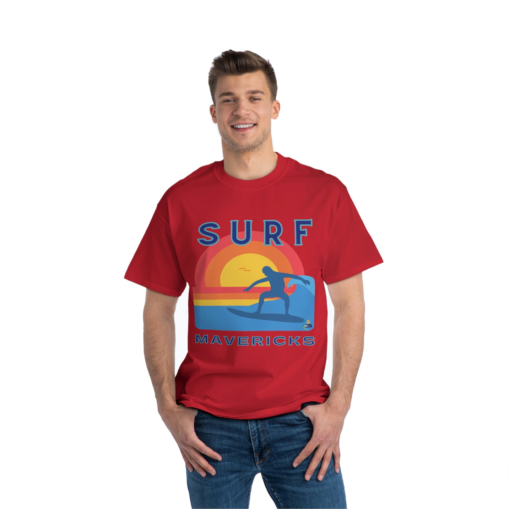 Surf Mavericks Sunset Edition Heavyweight Tee