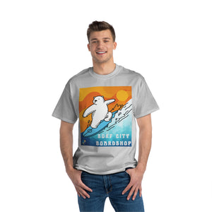 Surf City Boardshop Polar Bear Mascot Sunset Edition Heavyweight Tee