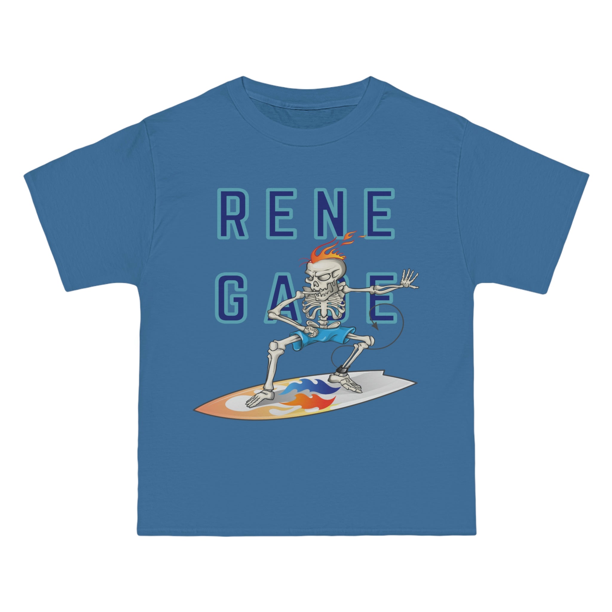 Renegade Skeleton Surfer Heavyweight Tee