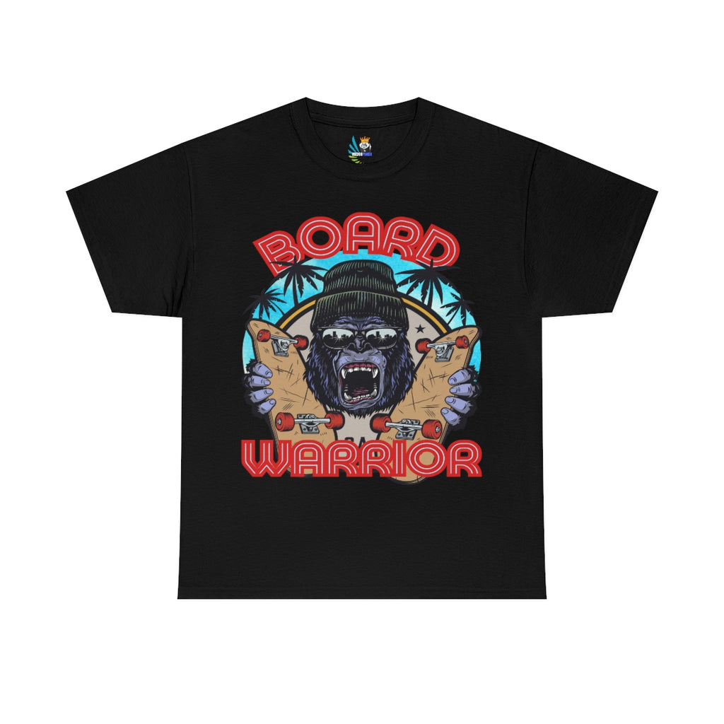 gorilla board warrior sk8tr heavyweight tee