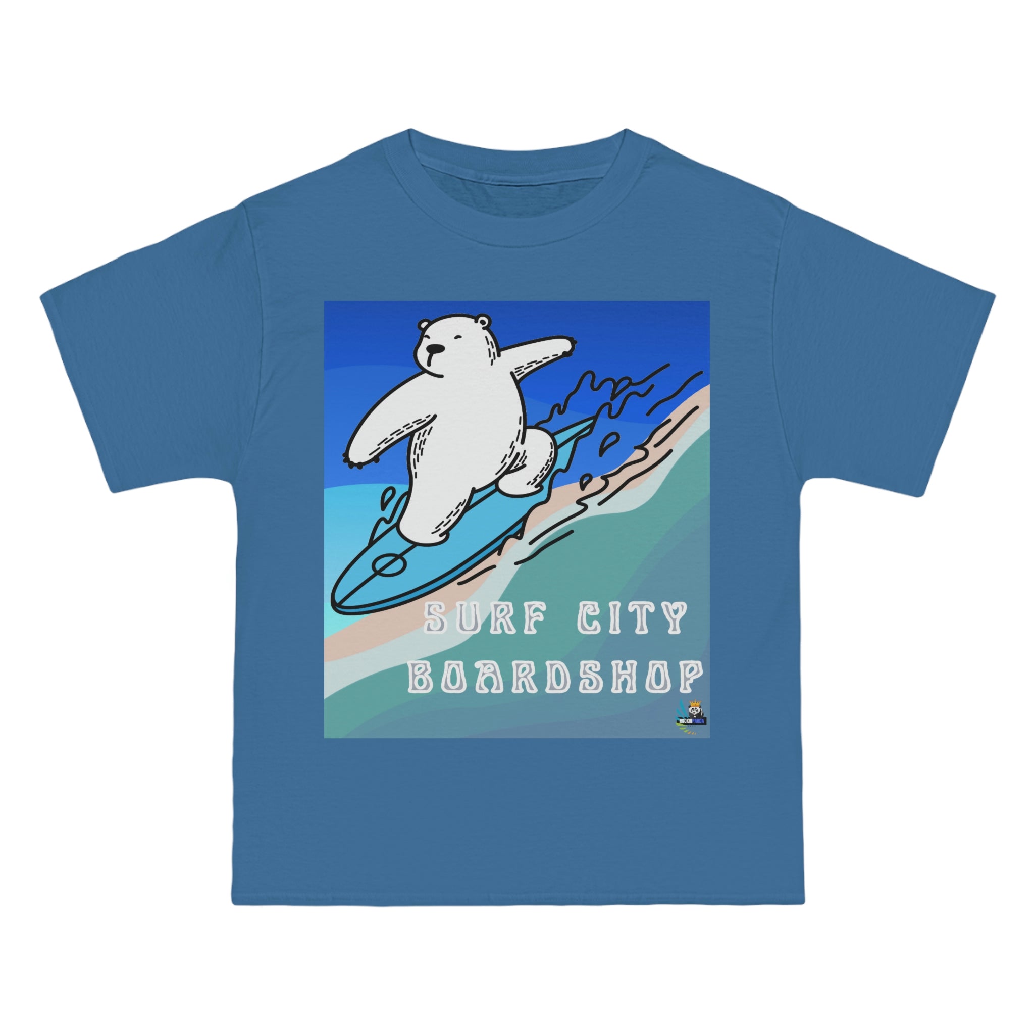 Surf City Boardshop Polar Bear Mascot Heavyweight Tee