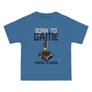 Born to Game Joystick Edition Heavyweight Unisex Gaming Tee