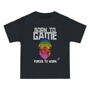 Born to Game Bulldog Edition Heavyweight Unisex Gaming Tee