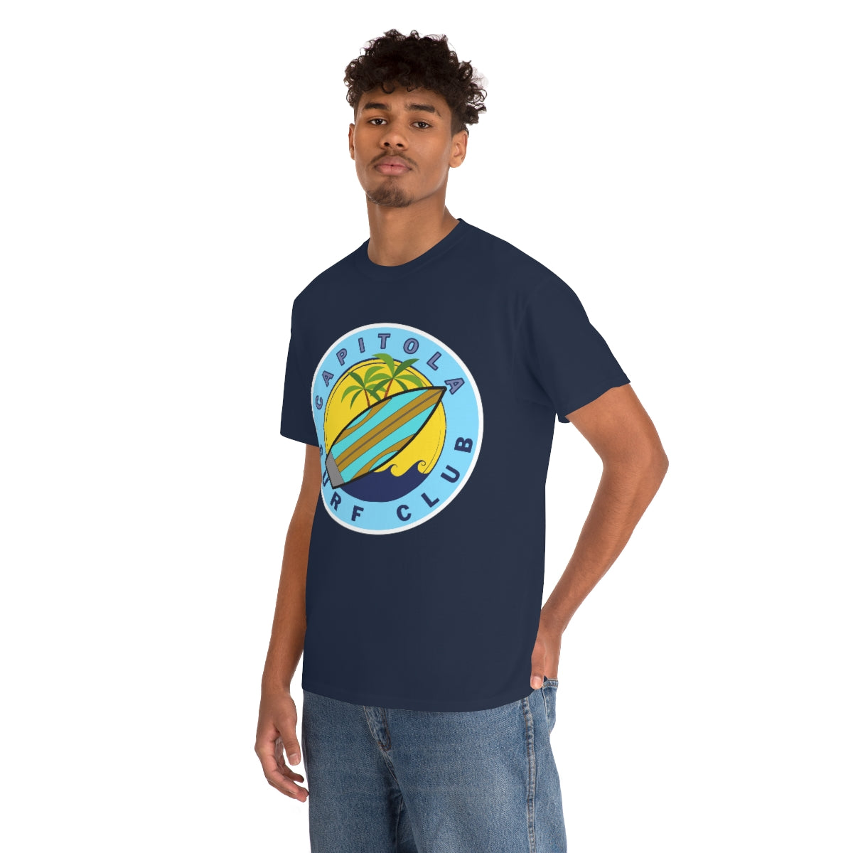 capitola surf club heavyweight tee