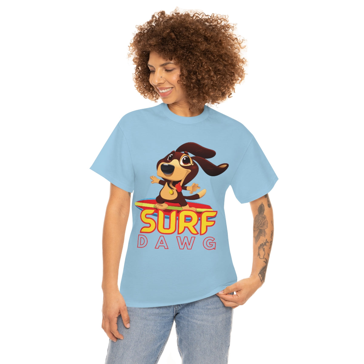 surf dawg heavyweight tee