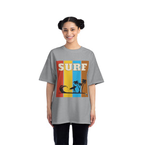 surf is life palm tree edition heavyweight tee