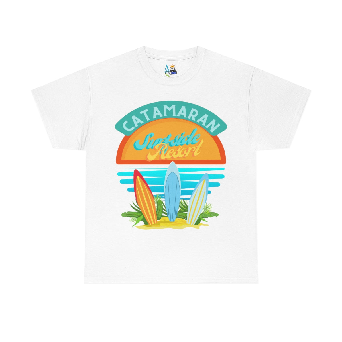 catamaran surfside resort heavyweight tee