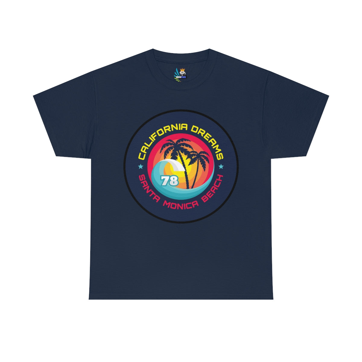 surf santa monica vintage 78 heavyweight tee