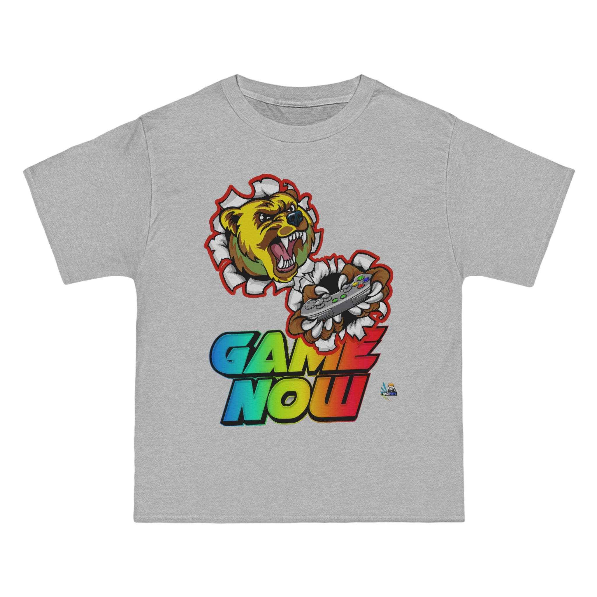 Game on NOW Bear-y Edition Heavyweight Unisex Gaming Tee