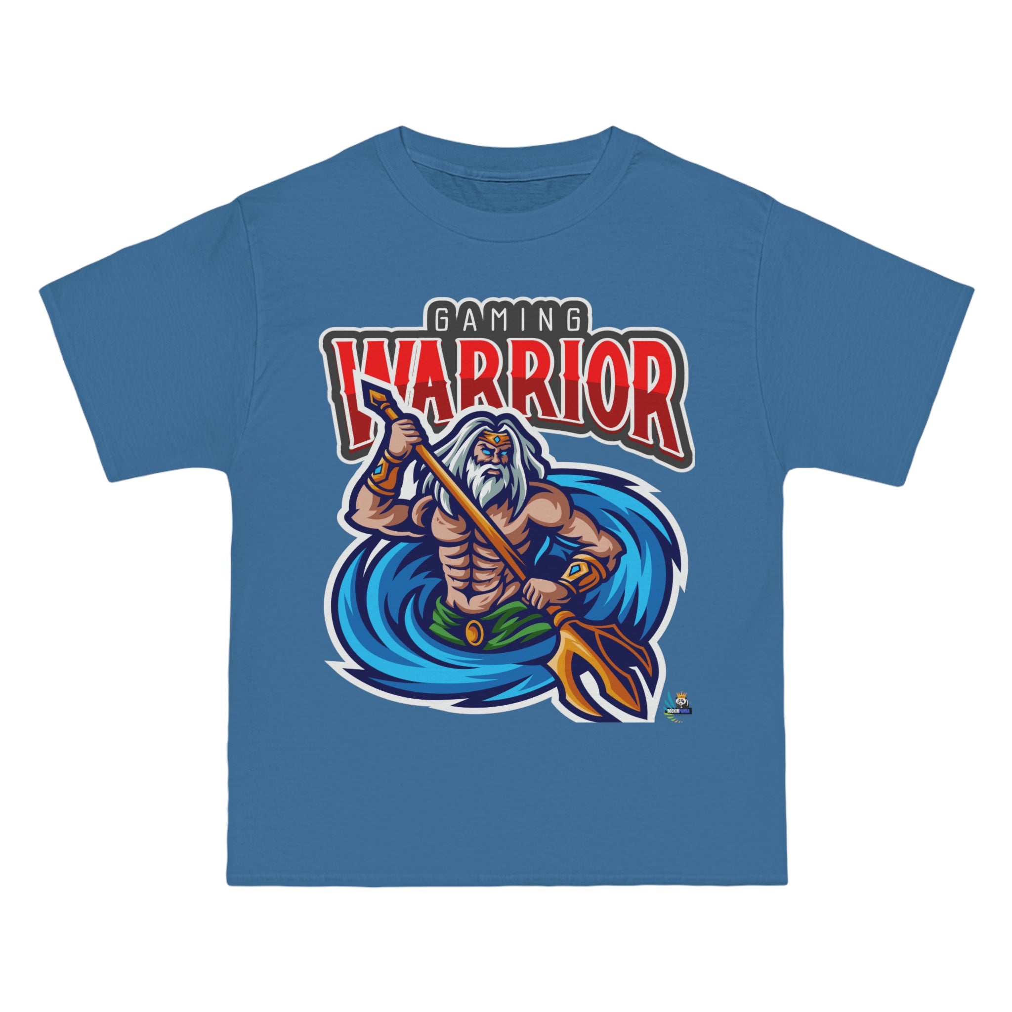 Gaming Warrior God of the Sea Heavyweight Unisex Gaming Tee