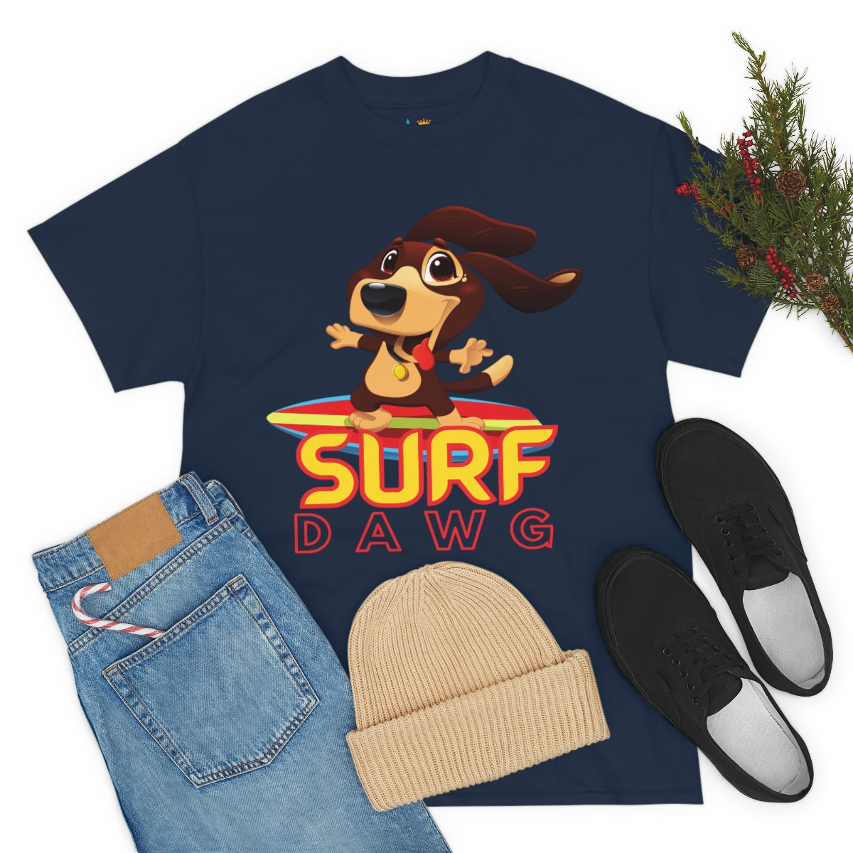 surf dawg heavyweight tee