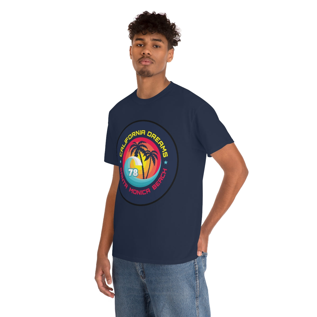 surf santa monica vintage 78 heavyweight tee