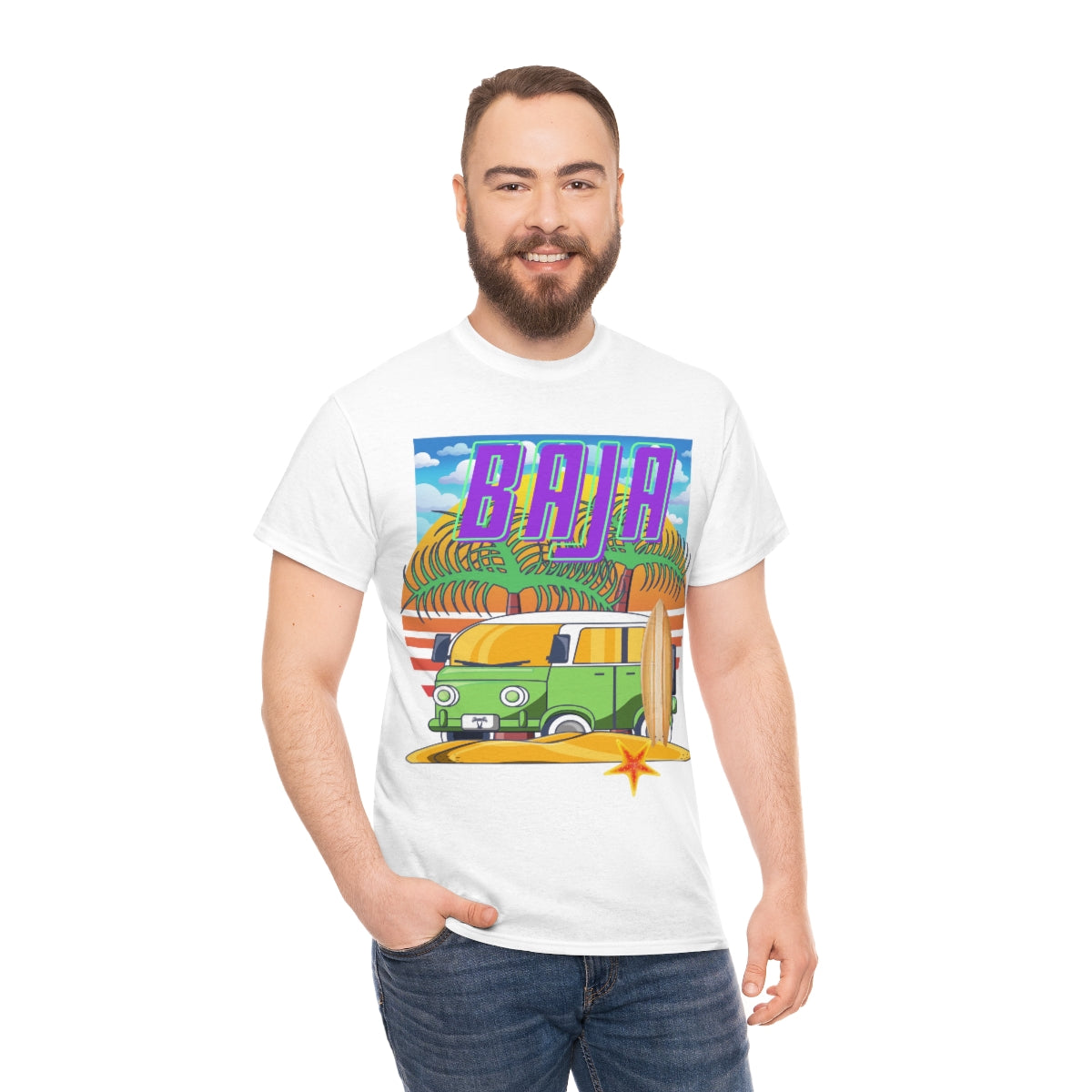 surf baja heavyweight tee