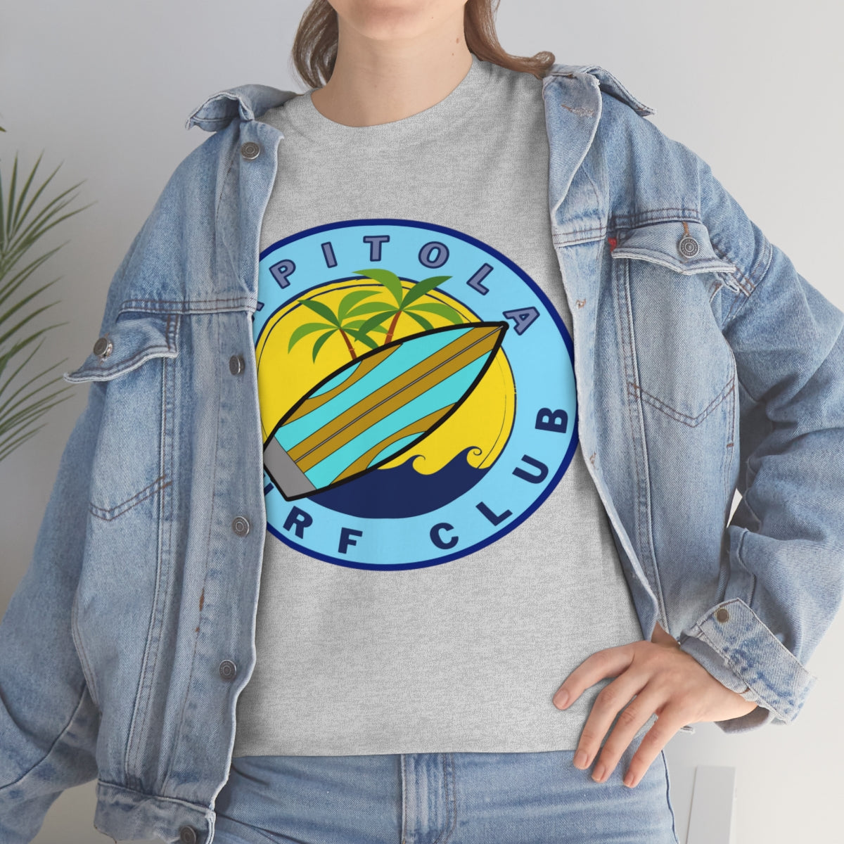 capitola surf club heavyweight tee