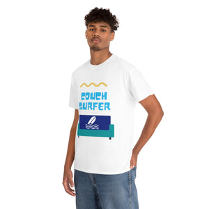 couch surfer heavyweight tee