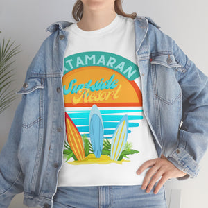 catamaran surfside resort heavyweight tee