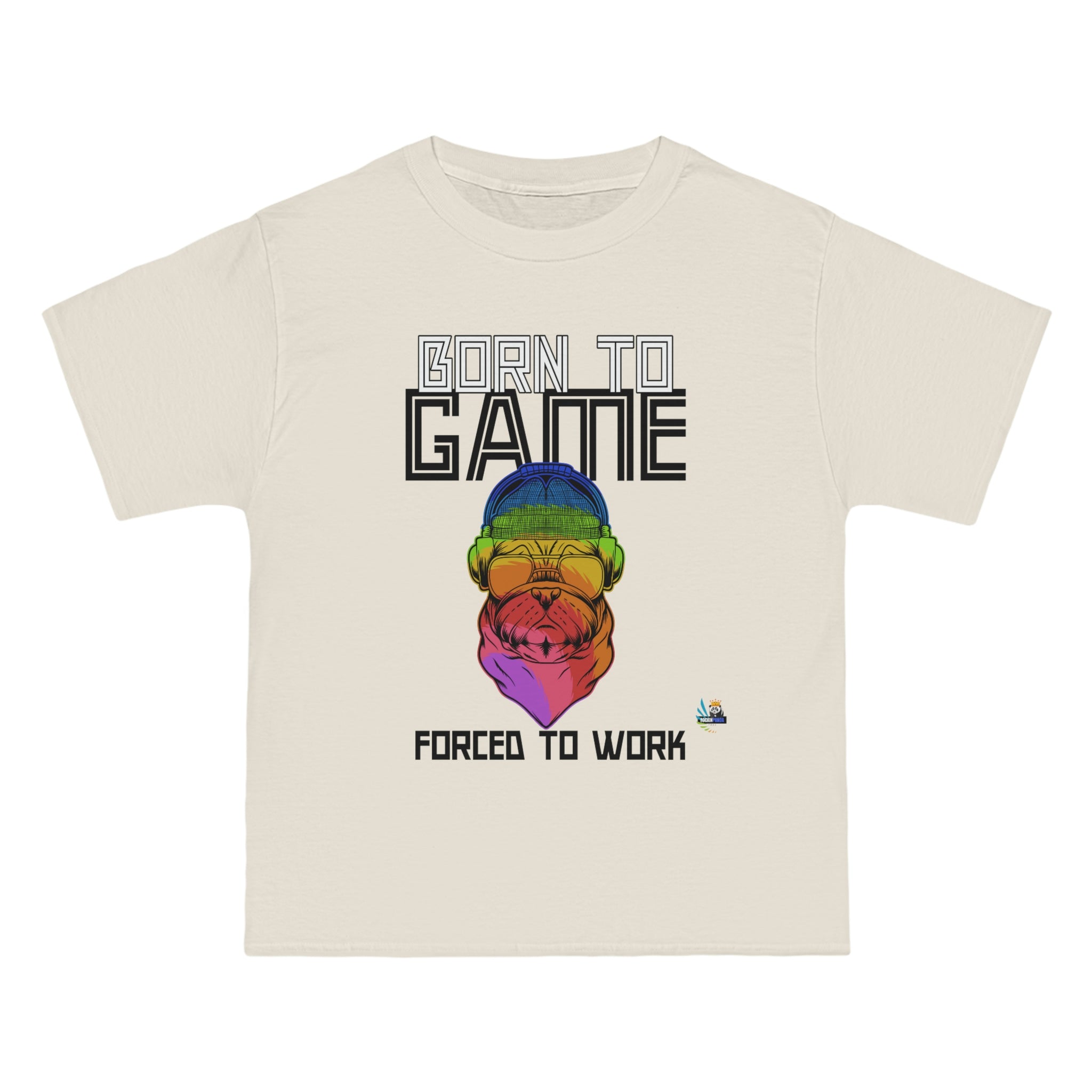 Born to Game Bulldog Edition Heavyweight Unisex Gaming Tee