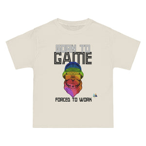 Born to Game Bulldog Edition Heavyweight Unisex Gaming Tee