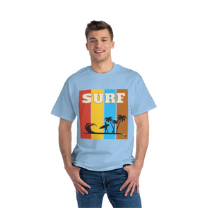 surf is life palm tree edition heavyweight tee