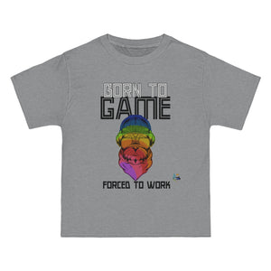 Born to Game Bulldog Edition Heavyweight Unisex Gaming Tee