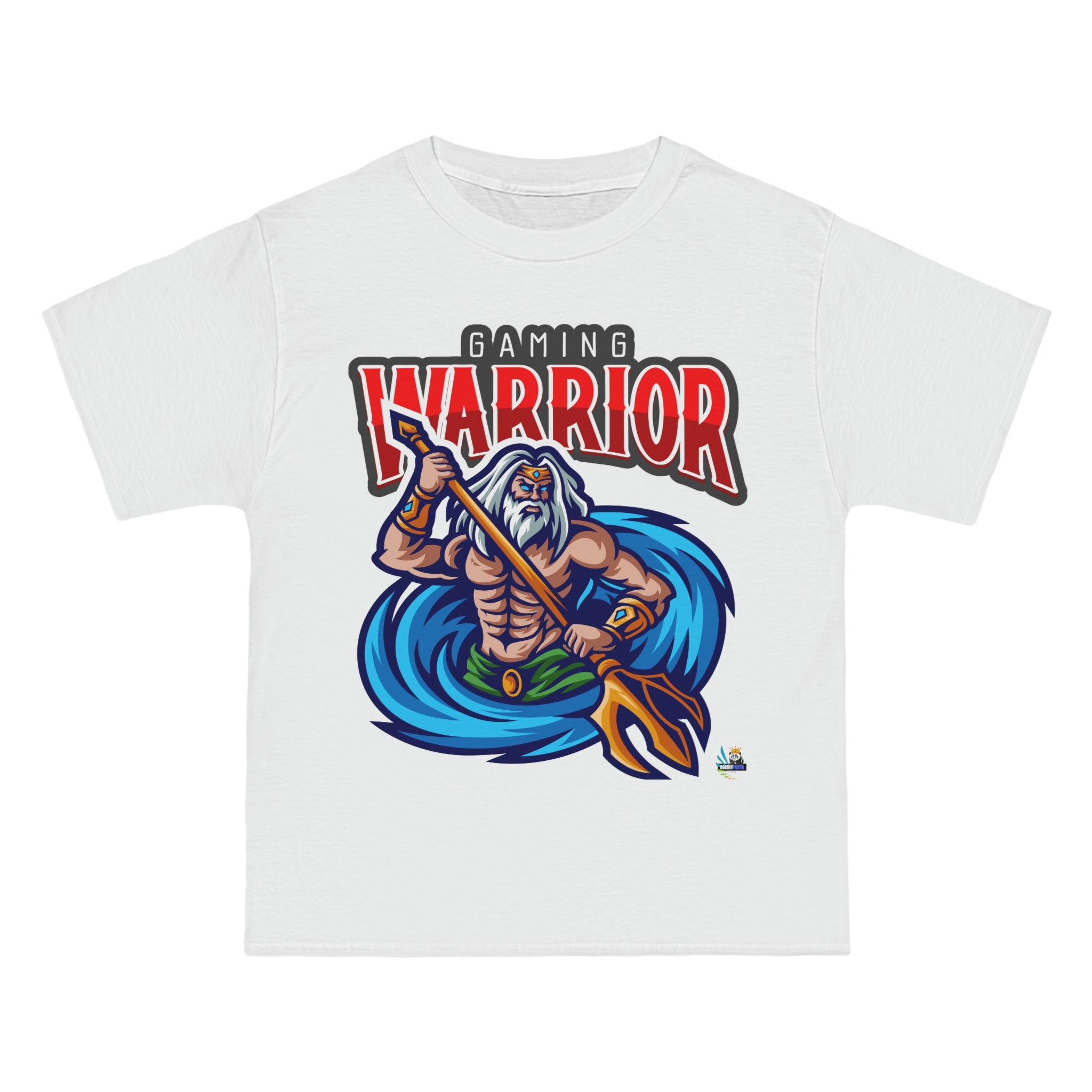 Gaming Warrior God of the Sea Heavyweight Unisex Gaming Tee