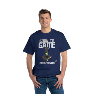 Born to Game Joystick Edition Heavyweight Unisex Gaming Tee