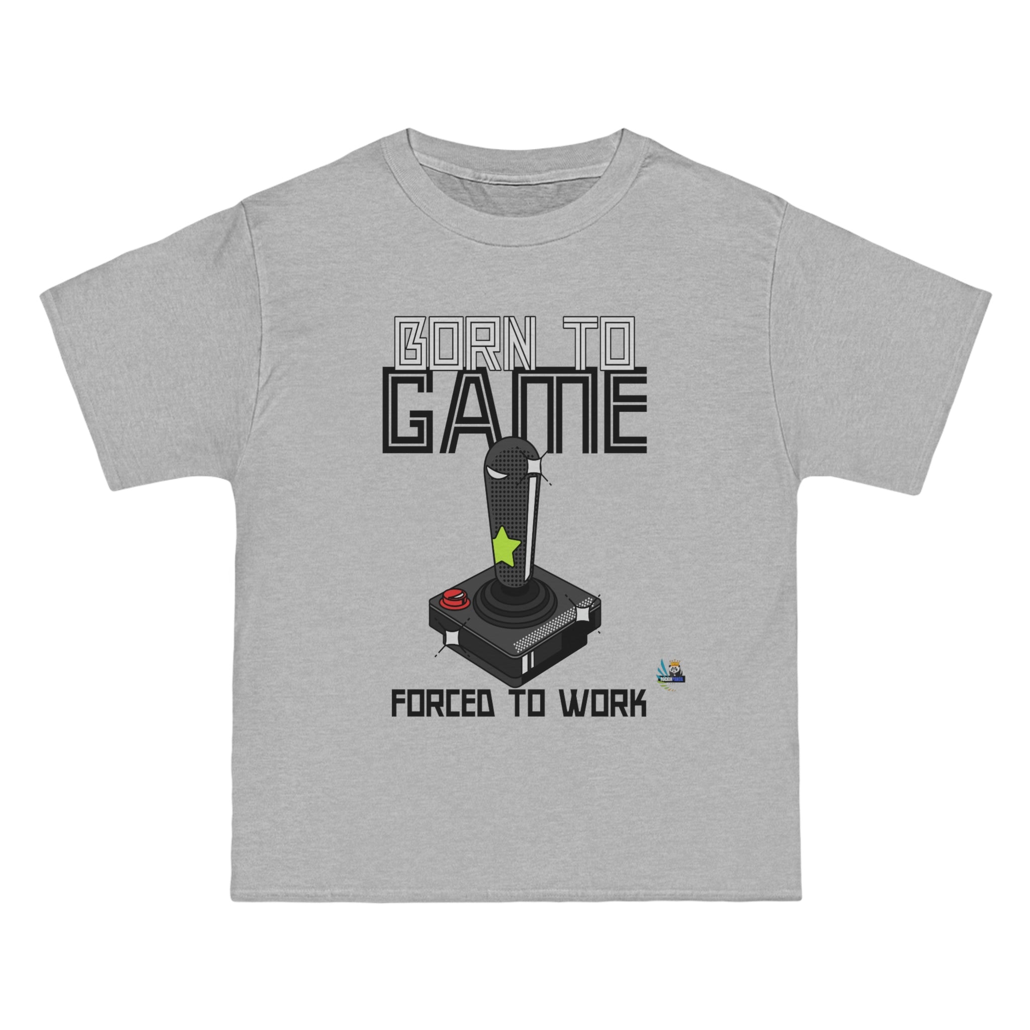 Born to Game Joystick Edition Heavyweight Unisex Gaming Tee