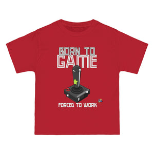 Born to Game Joystick Edition Heavyweight Unisex Gaming Tee