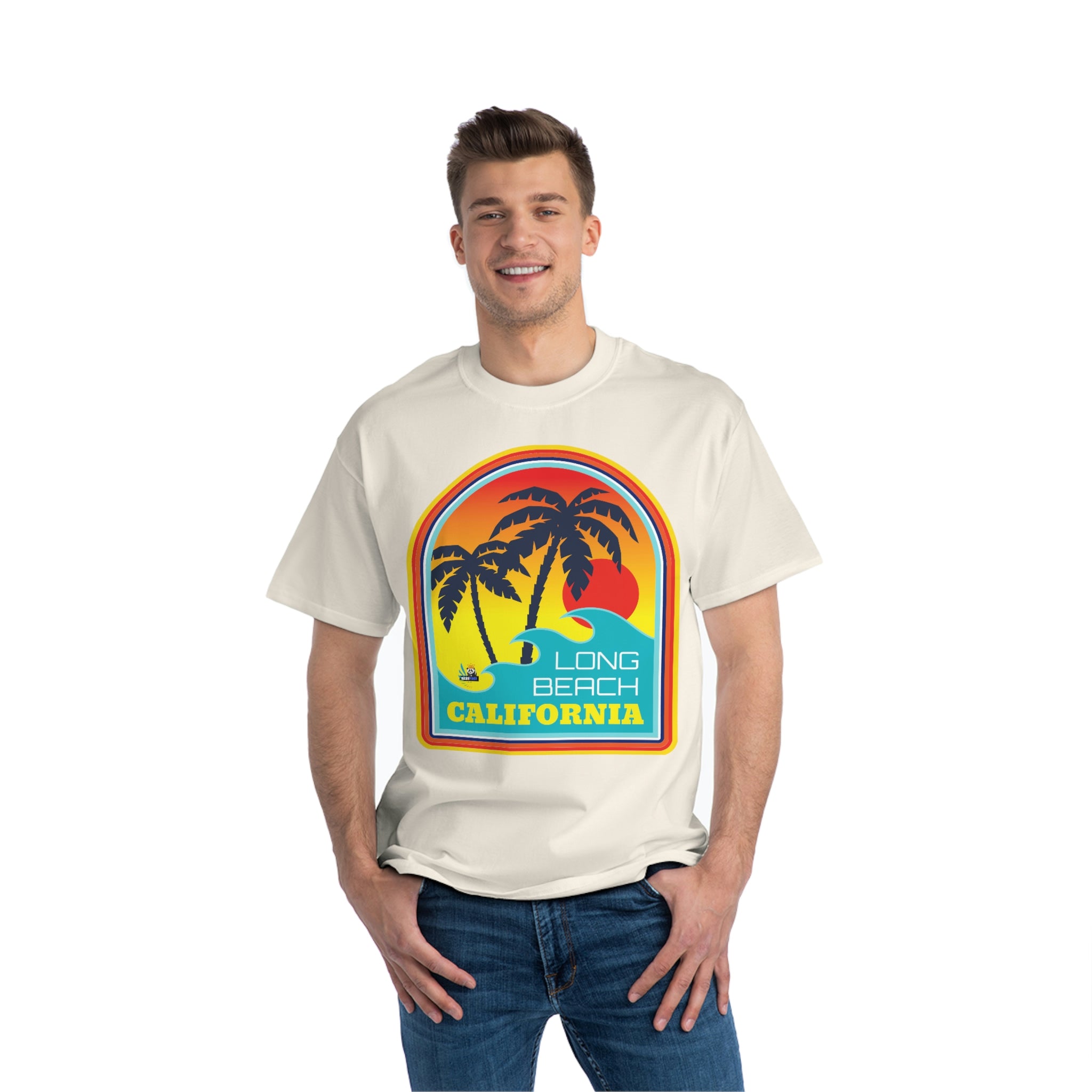 Long Beach Surf California Heavyweight Tee