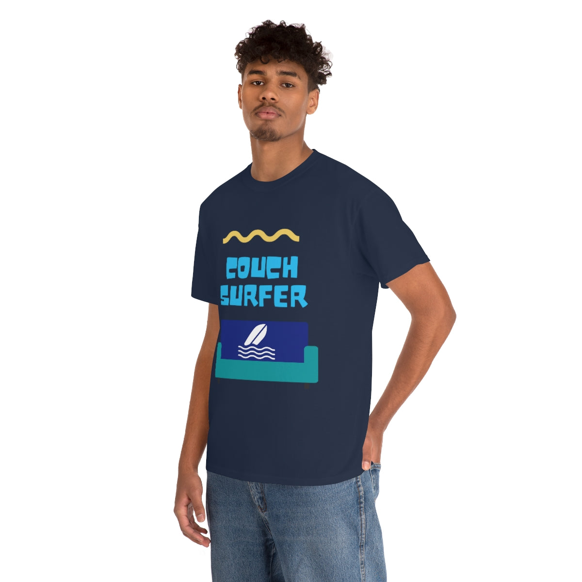 couch surfer heavyweight tee