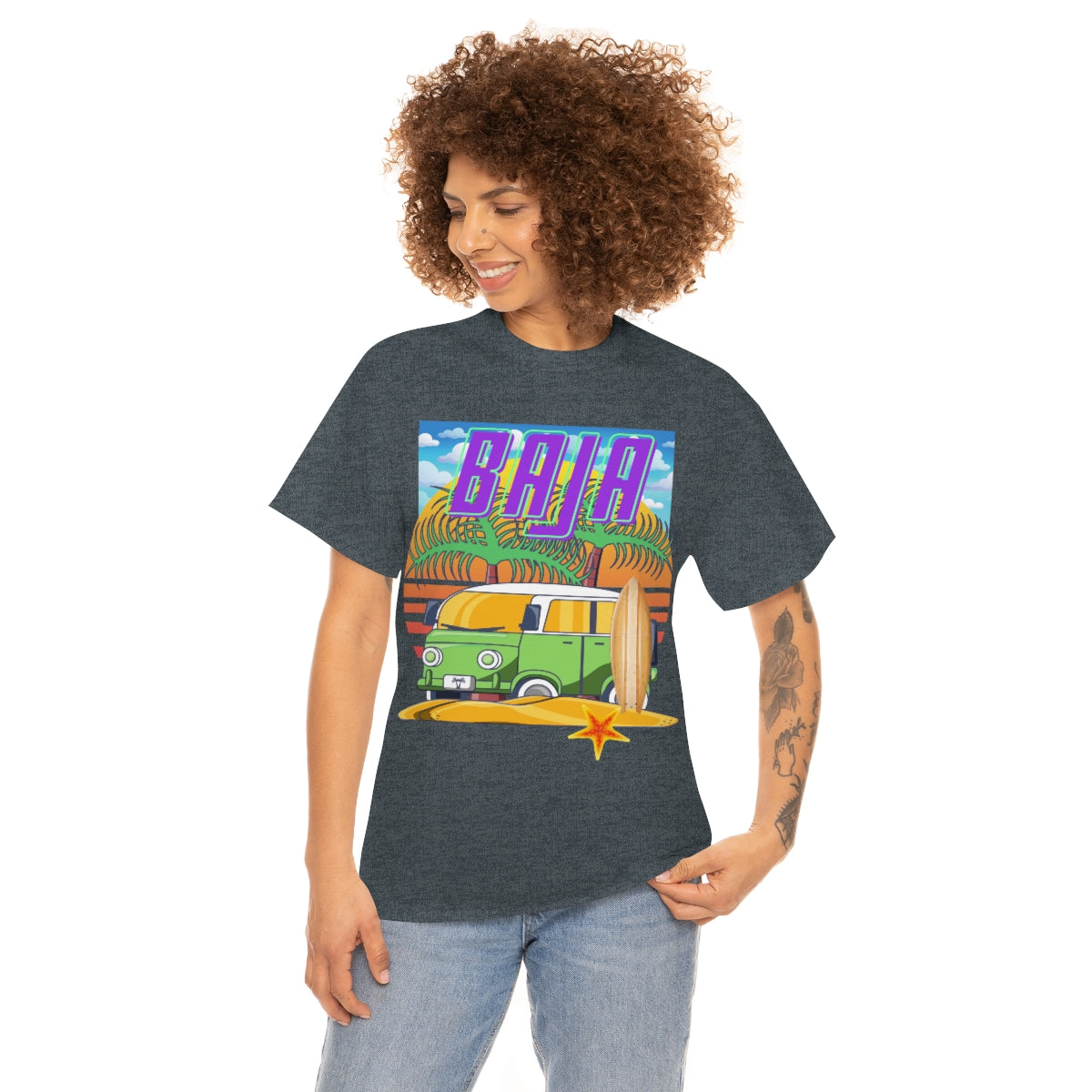 surf baja heavyweight tee