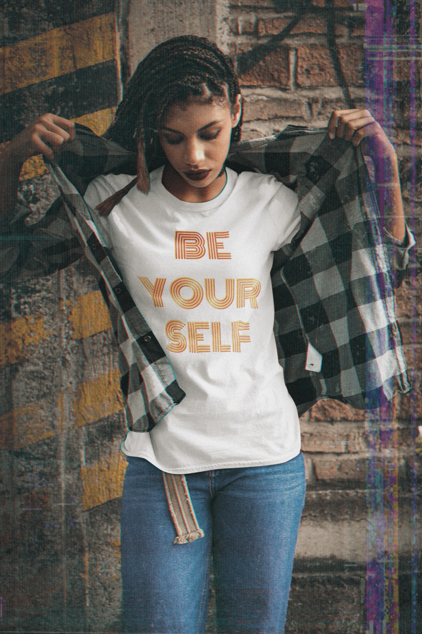 be yourself softstyle tee