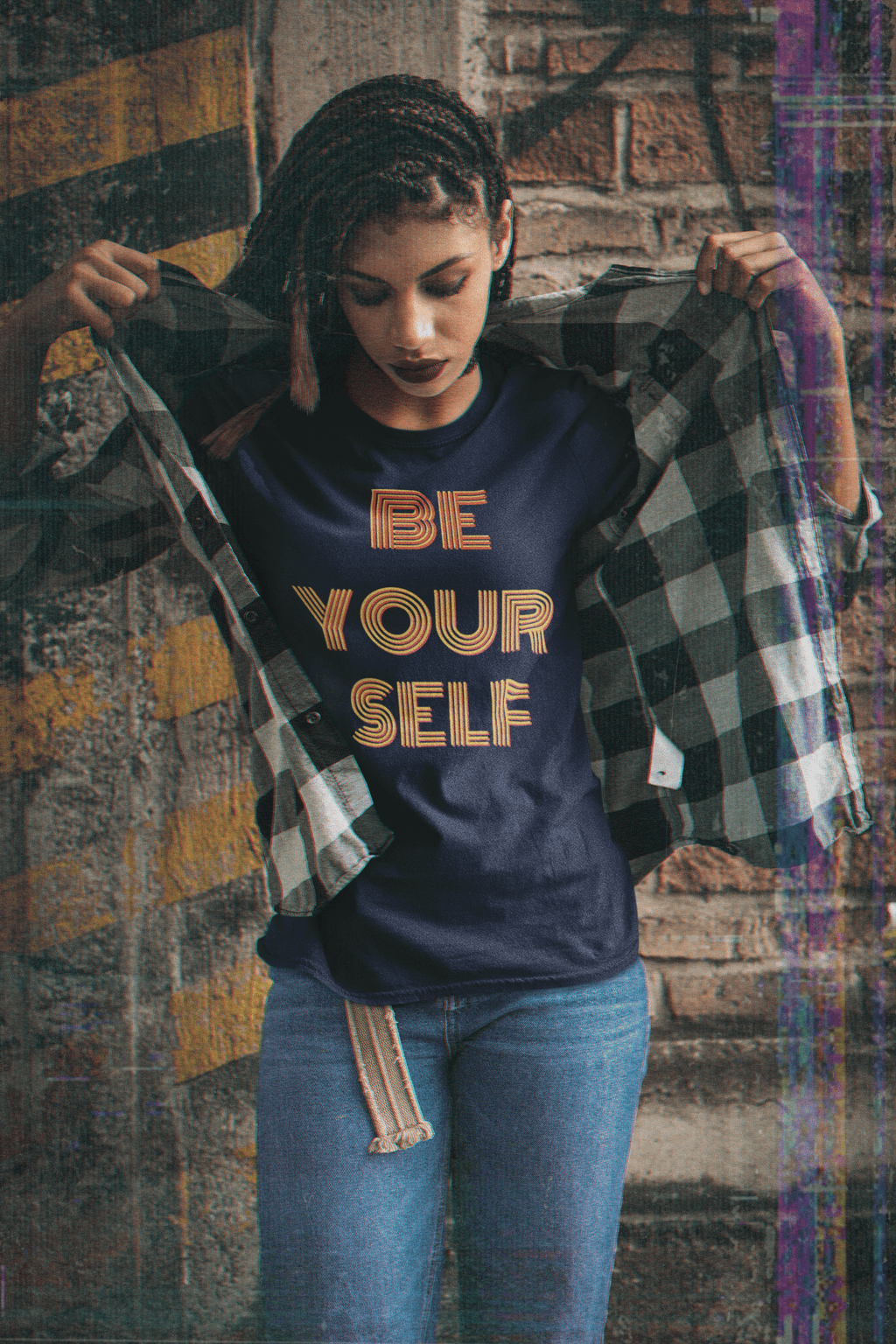 be yourself softstyle tee