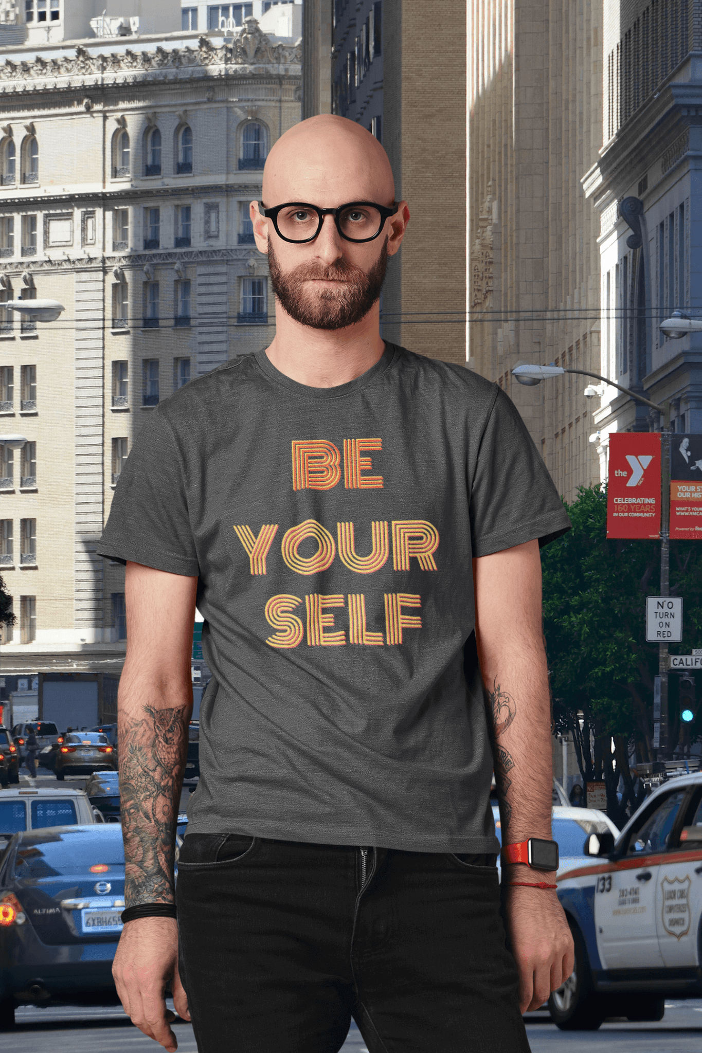 be yourself softstyle tee