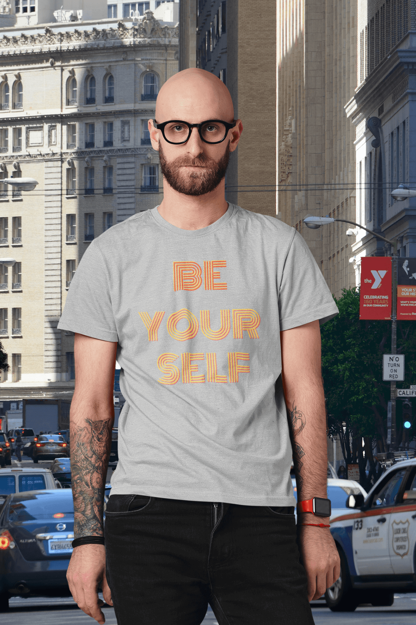 be yourself softstyle tee