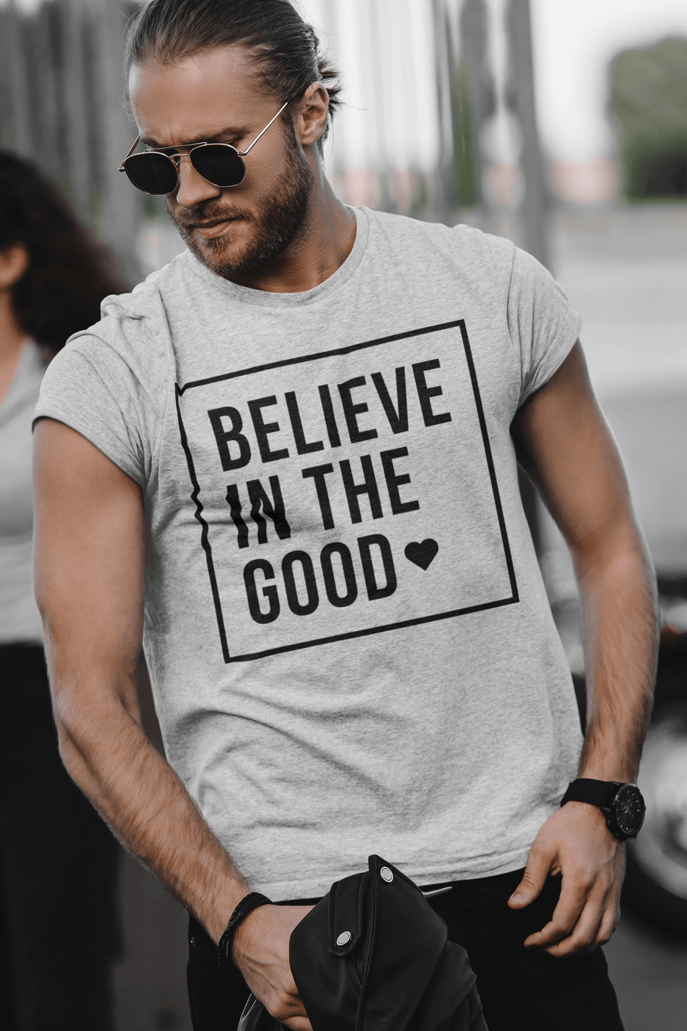 believe in the good softstyle tee