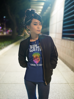 Born to Game Bulldog Edition Heavyweight Unisex Gaming Tee