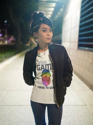 Born to Game Bulldog Edition Heavyweight Unisex Gaming Tee