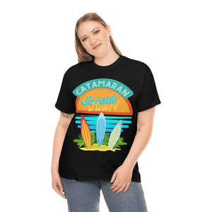 catamaran surfside resort heavyweight tee