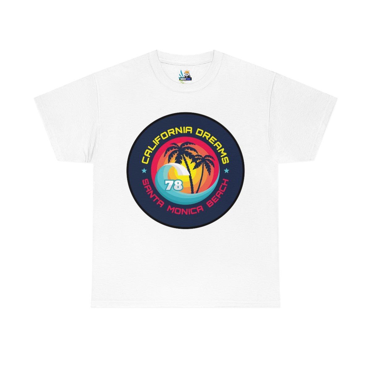 surf santa monica vintage 78 heavyweight tee