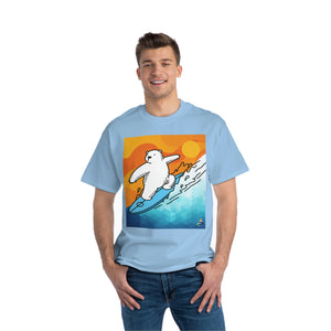 Polar Bear Surfer Sunset Edition Heavyweight Tee