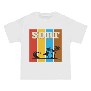 surf is life palm tree edition heavyweight tee