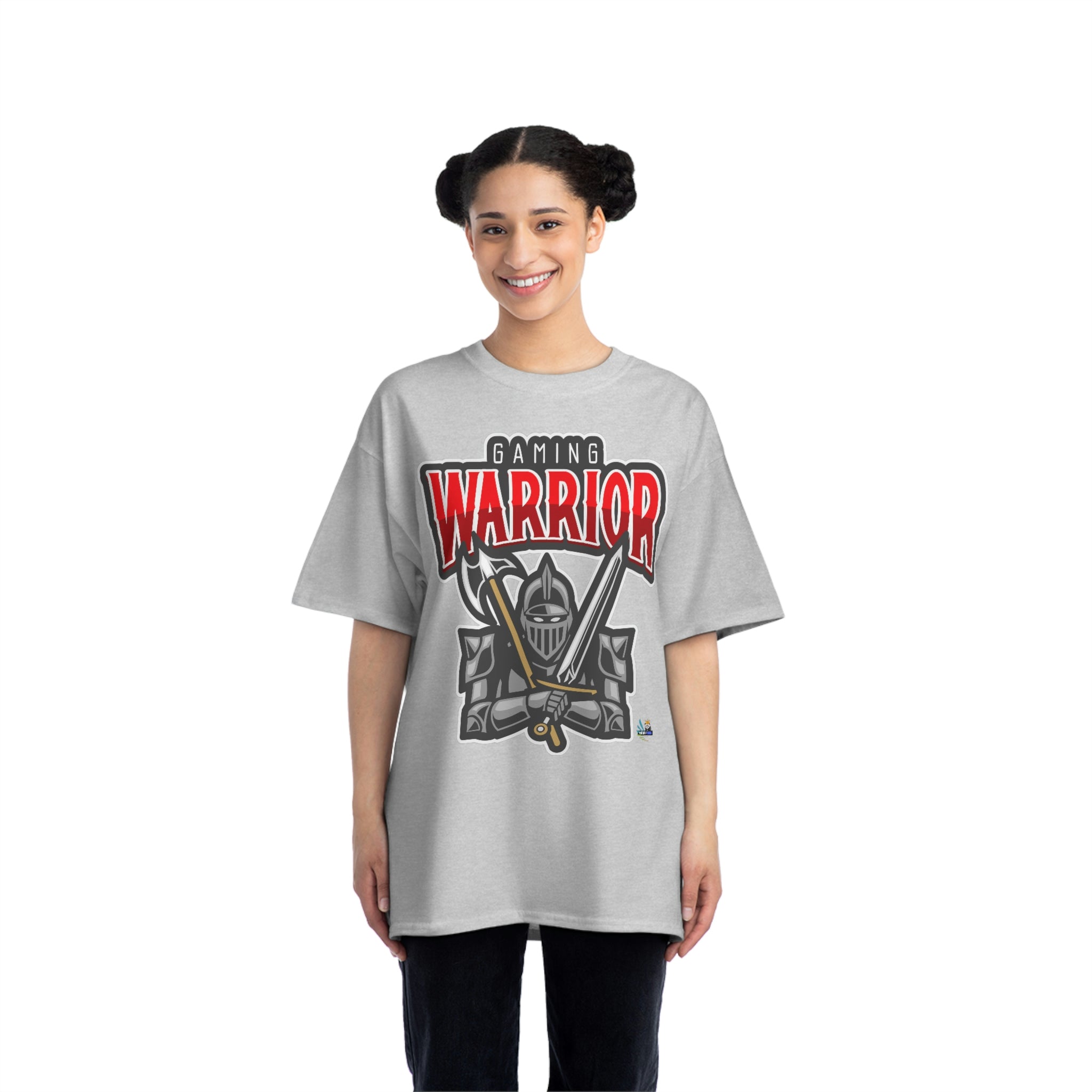 Shining Knight Warrior Heavyweight Unisex Gaming Tee