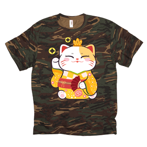 chicayo kitty camouflage tee