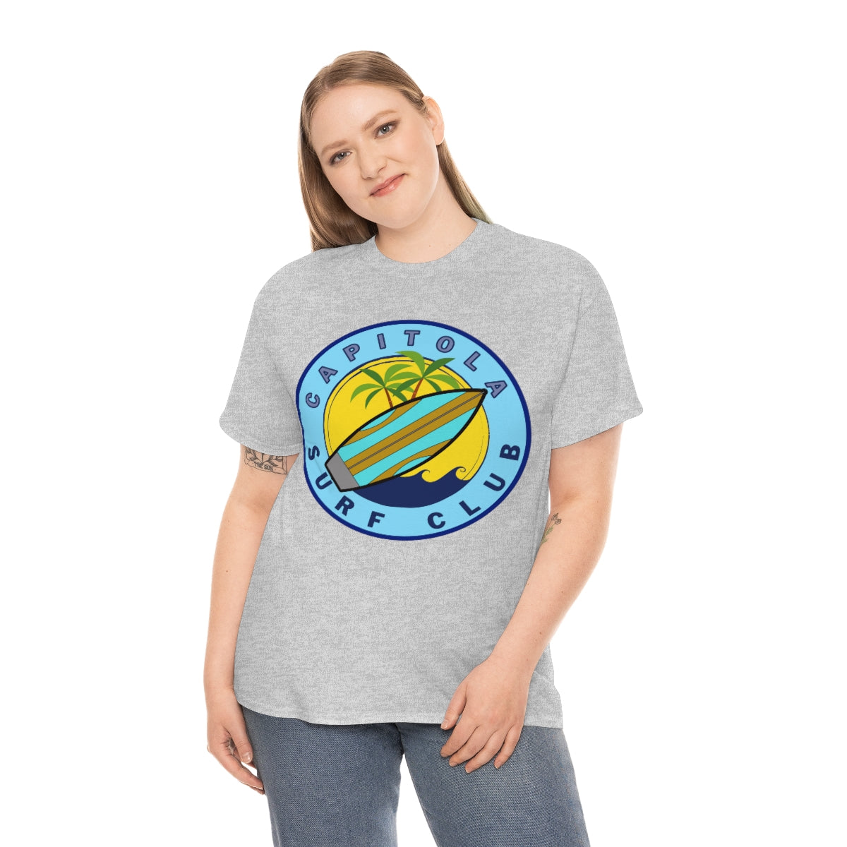 capitola surf club heavyweight tee