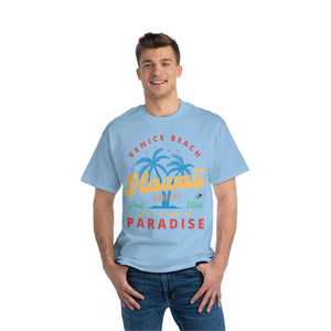 Waikiki Hawaii Surfing Heavyweight Tee