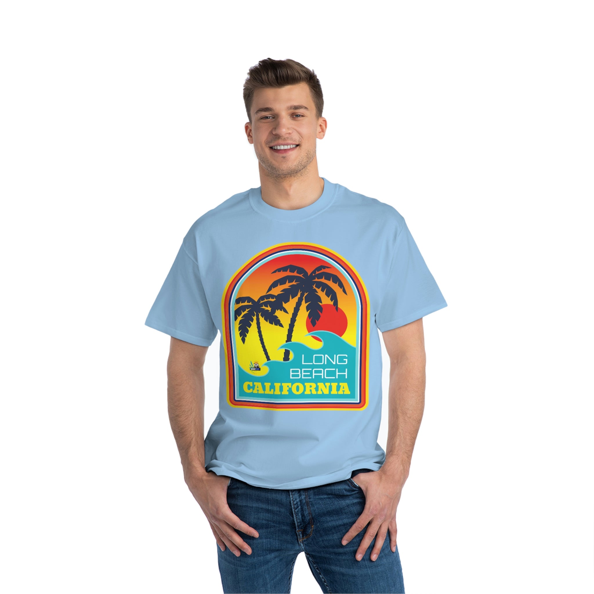 Long Beach Surf California Heavyweight Tee