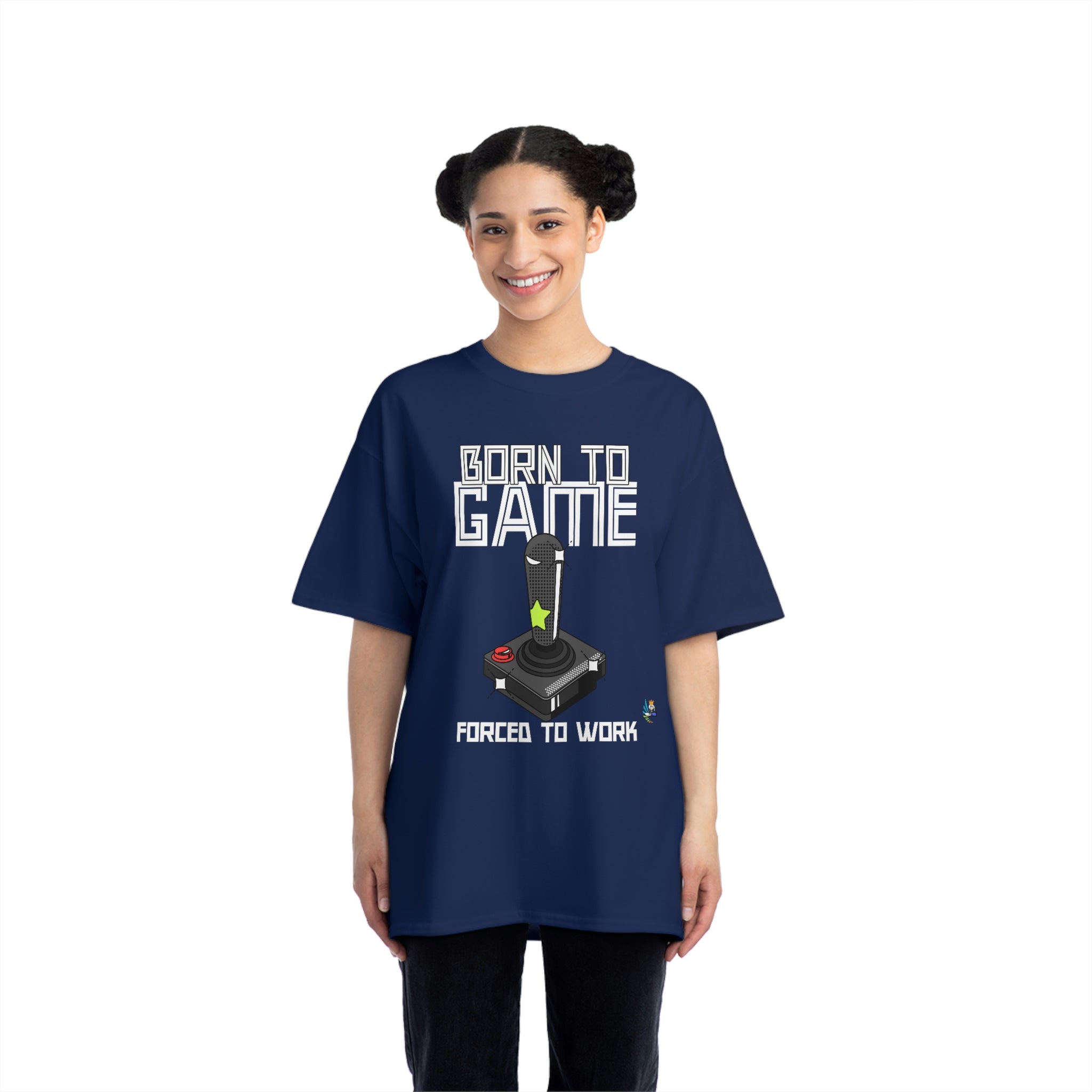 Born to Game Joystick Edition Heavyweight Unisex Gaming Tee