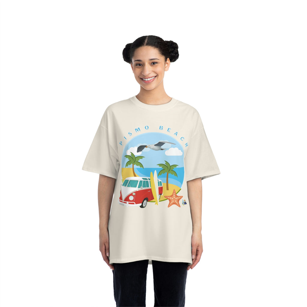 Surf Pismo Beach California Heavyweight Tee