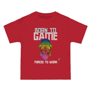 Born to Game Bulldog Edition Heavyweight Unisex Gaming Tee